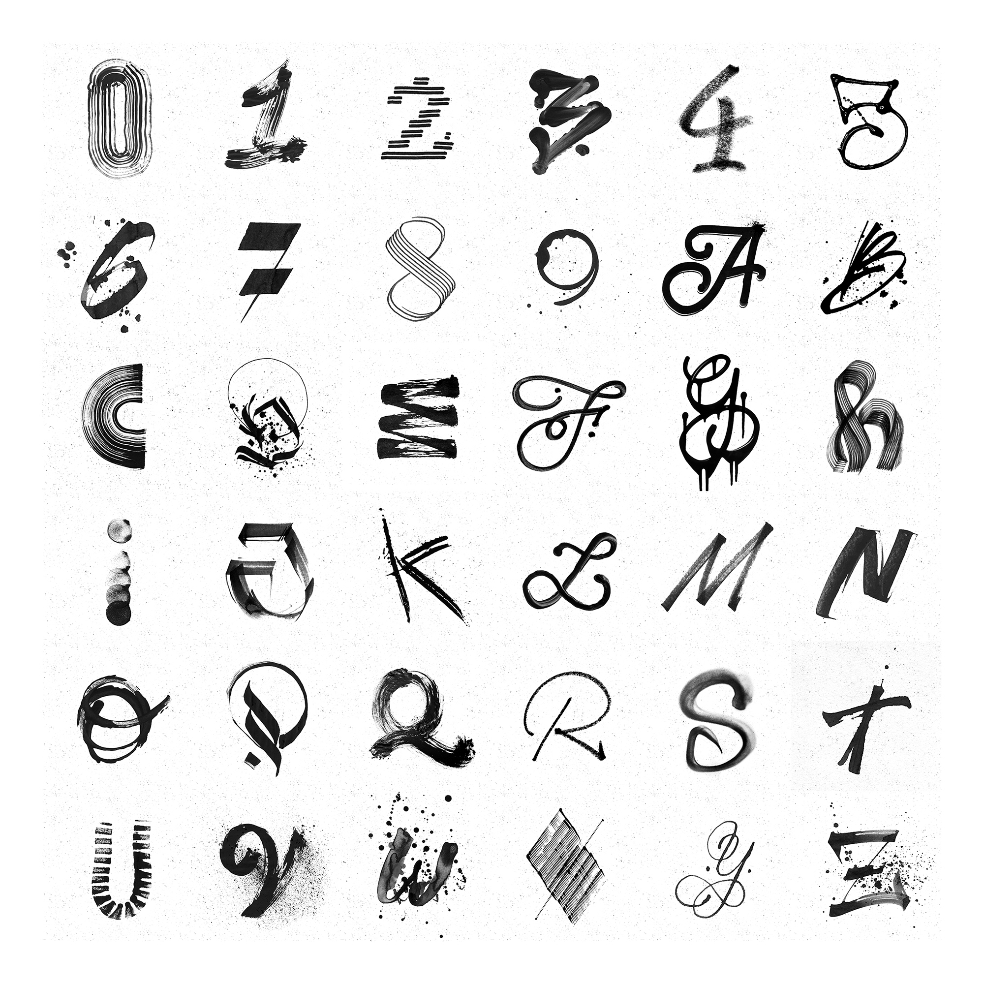 36 Calligraphic Tools → João Varela